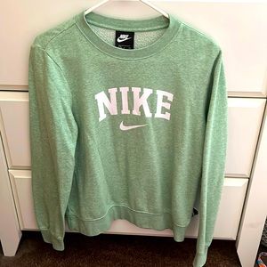 Women’s Green Nike Crewneck